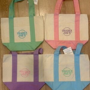Trader Joe’s Mini Tote bag Pastel